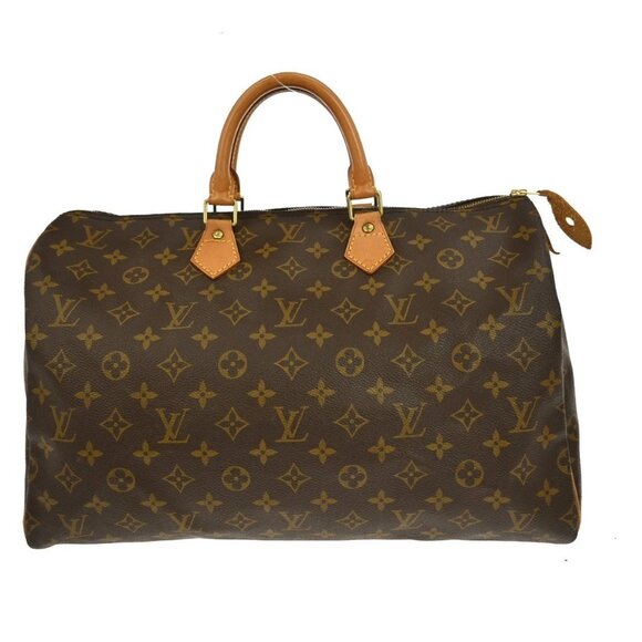 LOUIS VUITTON MONOGRAM SPEEDY 40 DUFFLE HANDBAG M41522 SP1924 XX03890 - Picture 1 of 8